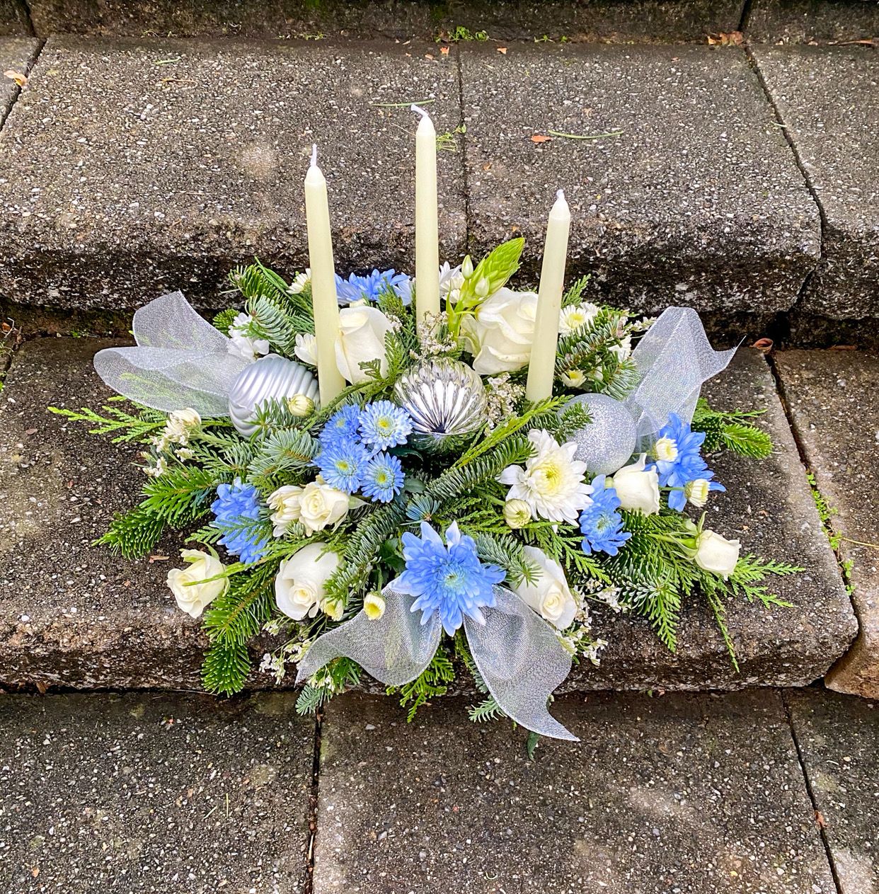 $150 Seasonal Fresh Flower Hanukkah Arrangement