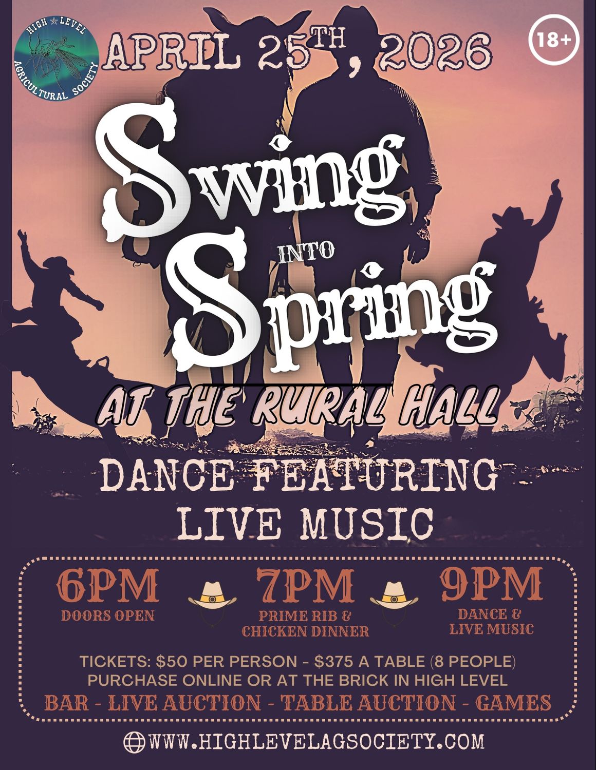 Spring Dance Table Booking