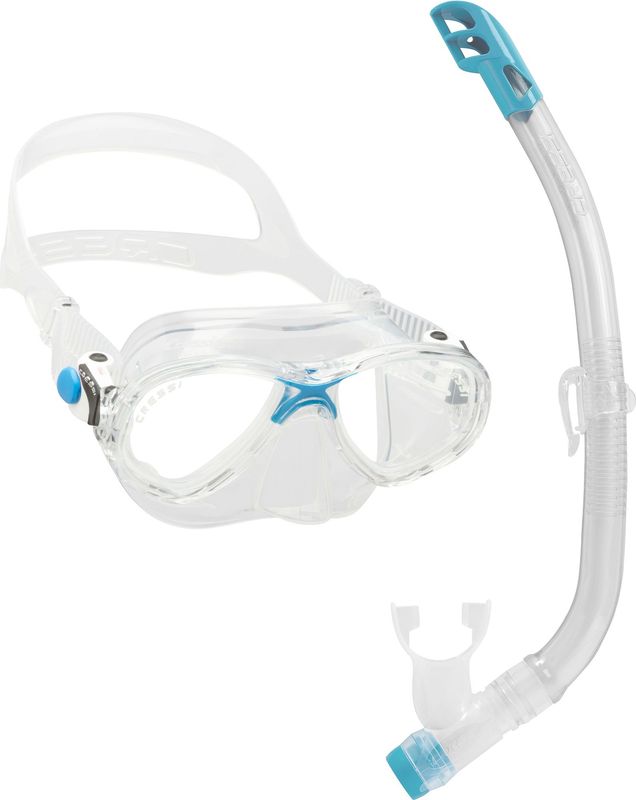 Cressi Junior Marea + Top Snorkel Combo multiple colour choice