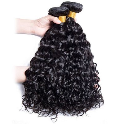 Cross-border Spot Quick Hair Hair 8A Spring Hair Curtain Water Wave Human Hair Bundles