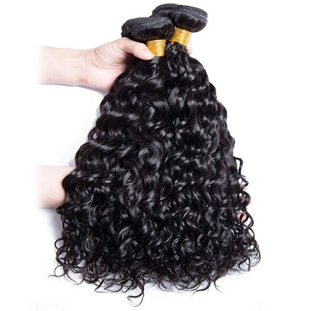 Cross-border Spot Quick Hair Hair 8A Spring Hair Curtain Water Wave Human Hair Bundles