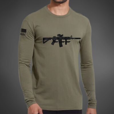 THE ORIGINAL LONG SLEEVE MILITARY GREEN