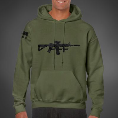THE ORIGINAL HOODIE MILITARY GREEN
