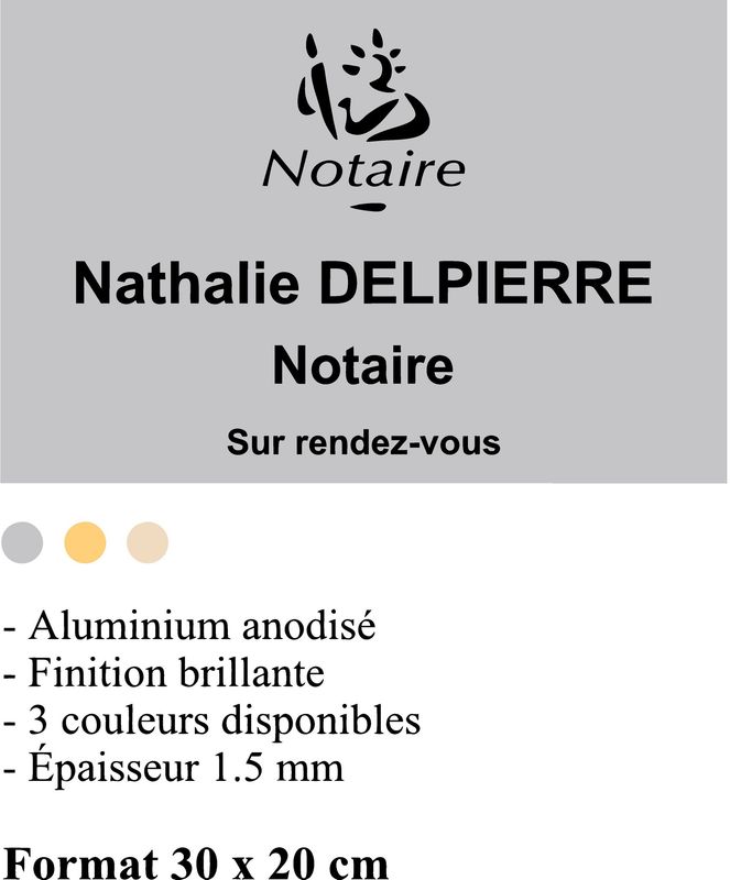 Plaque aluminium anodisée brillante à partir de