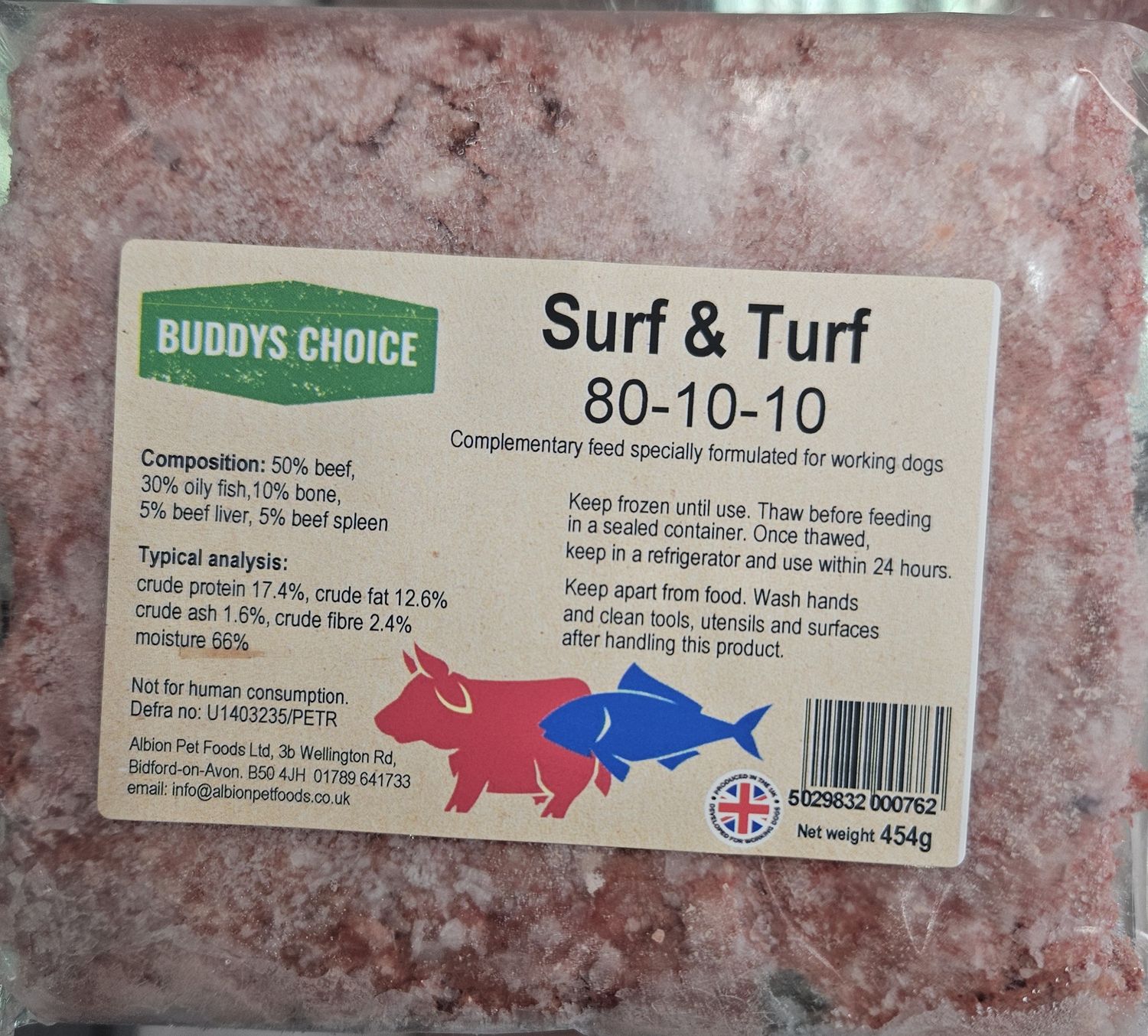 Buddys Choice Surf &amp; Turf 454g