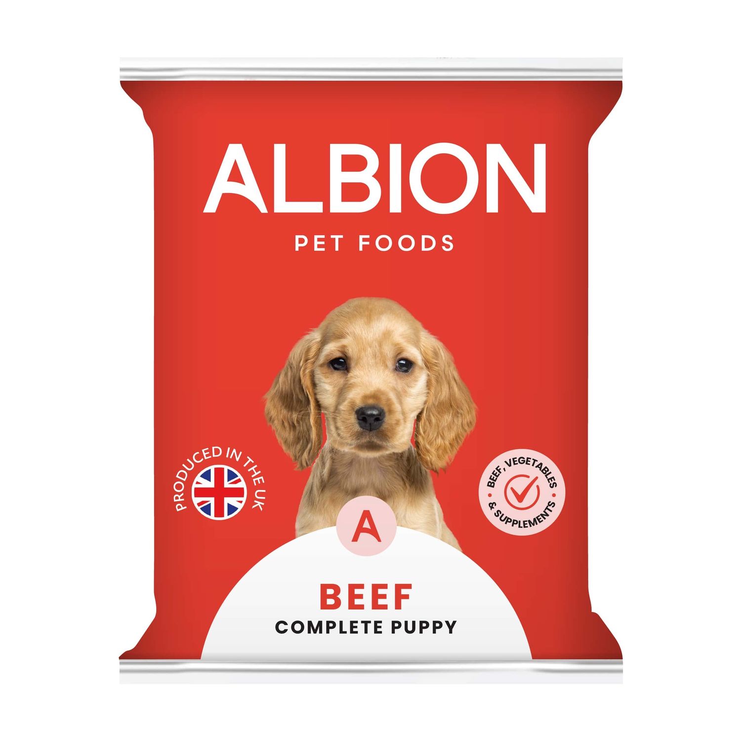 Albion Puppy Beef 454g