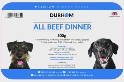 DAF Beef Dinner 500g