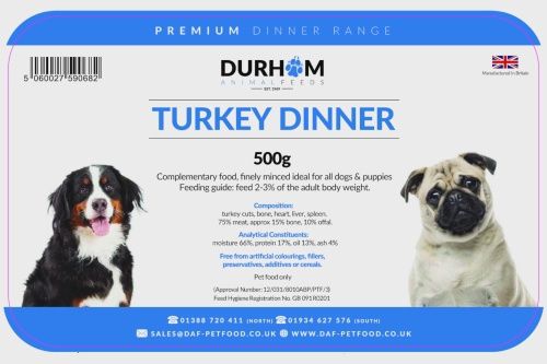DAF Turkey Dinner 500g
