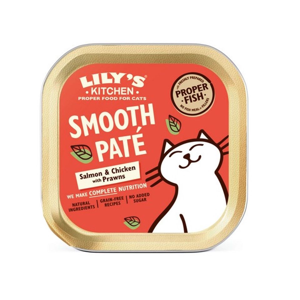 Lilys Kitchen Salmon &amp; Chicken Pate for Cats 85g