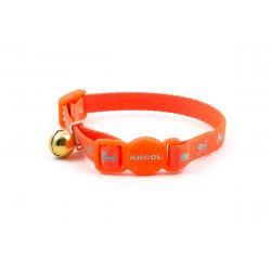 Ancol Kitten Collar Hi Viz Orange