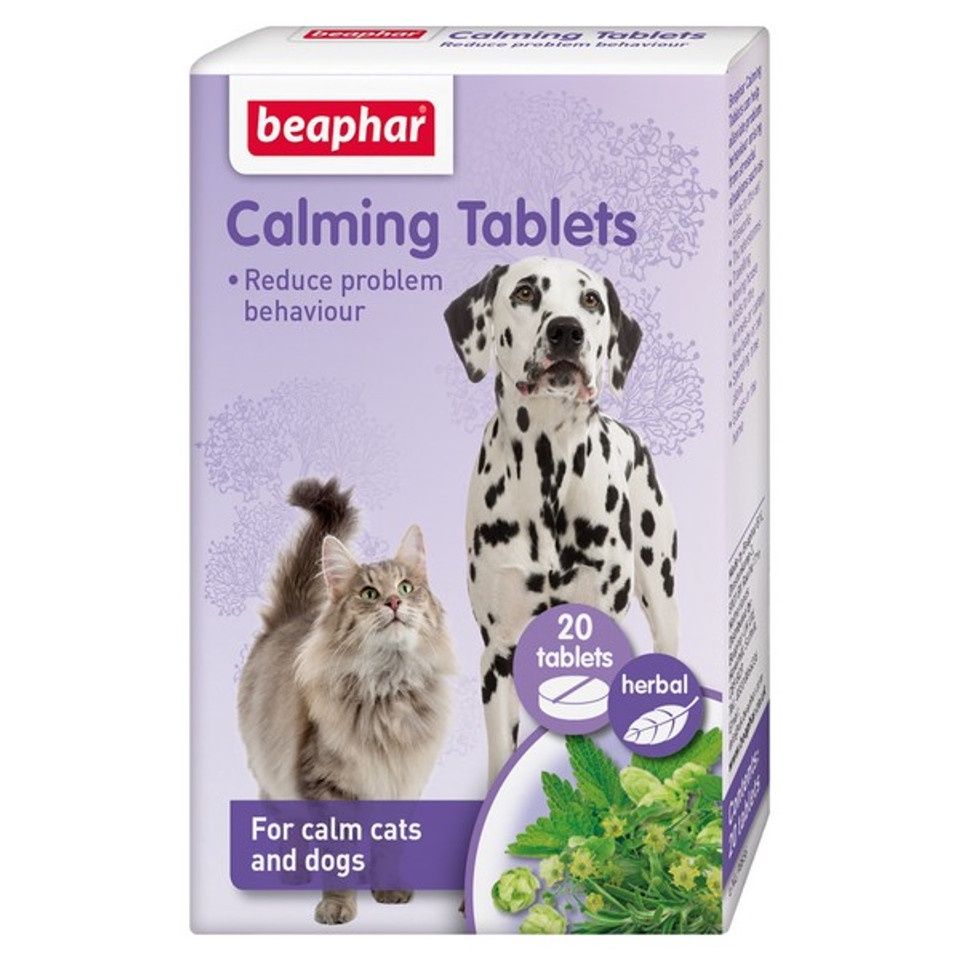 Beaphar Calming Tablets Cat &amp; Dog 20 Tabs