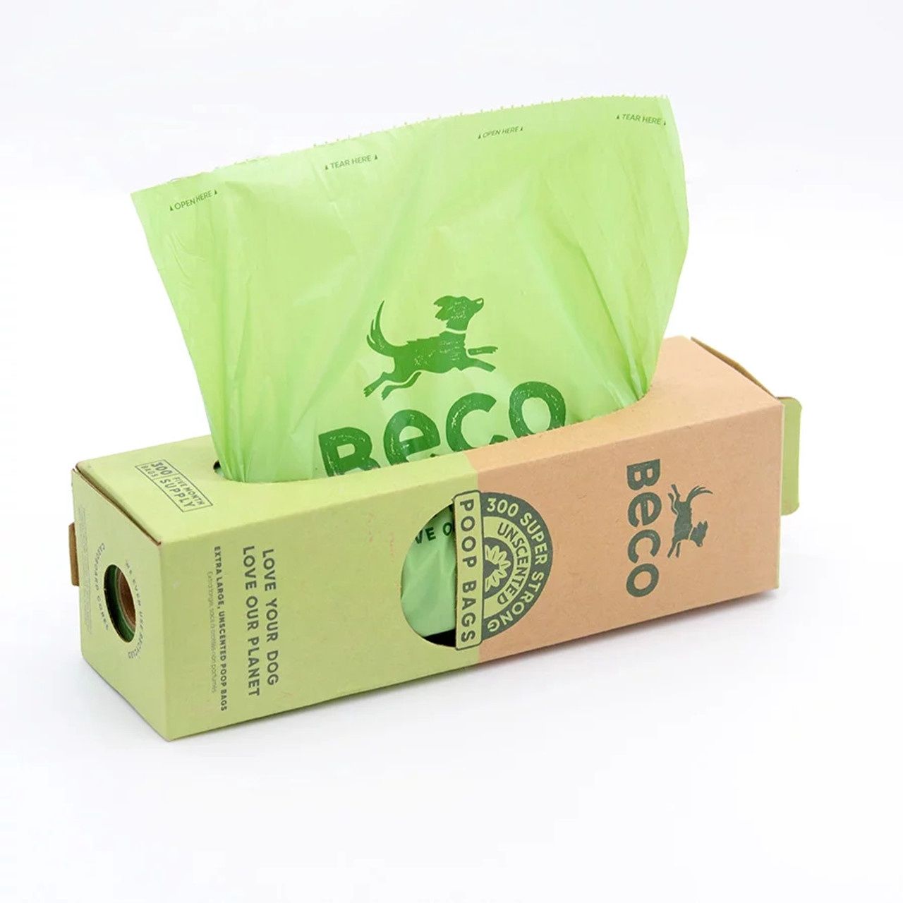 Beco Poop Bags Unscented 300 Roll