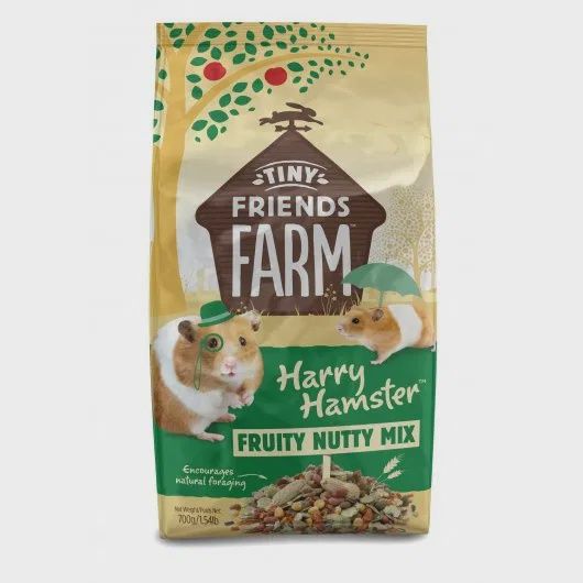 Tiny Friends Farm Harry Hamster Fruity Nutty Mix 700g