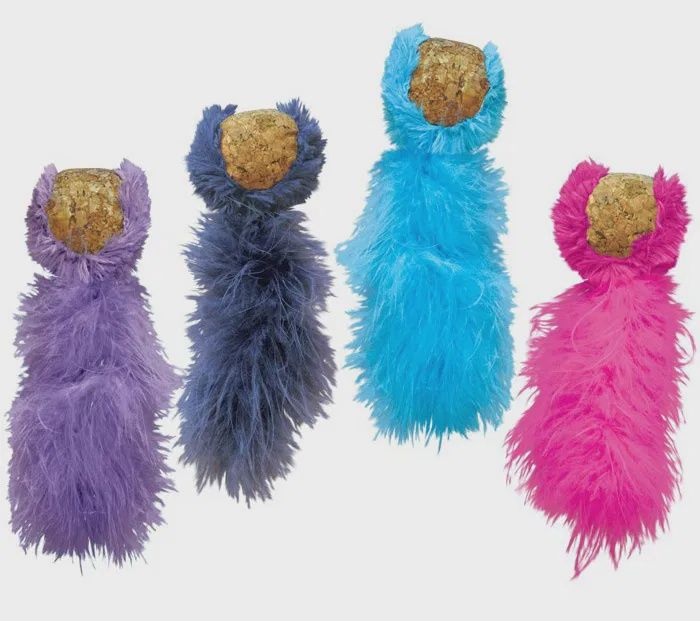 KONG Cat Active Cork Ball x 1 (Colour May Vary)