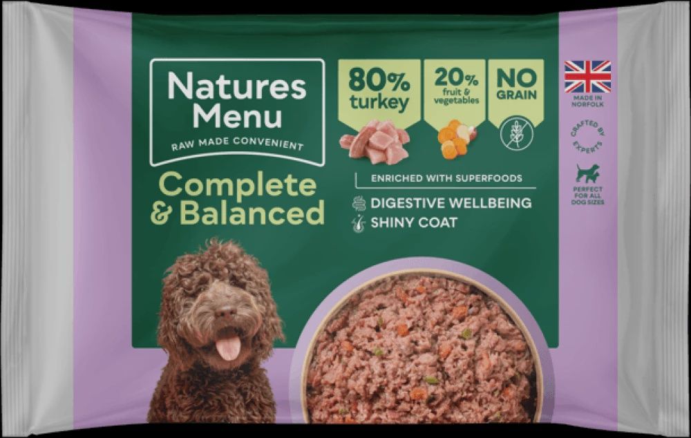 Natures Menu Country Hunter Raw Turkey 500g