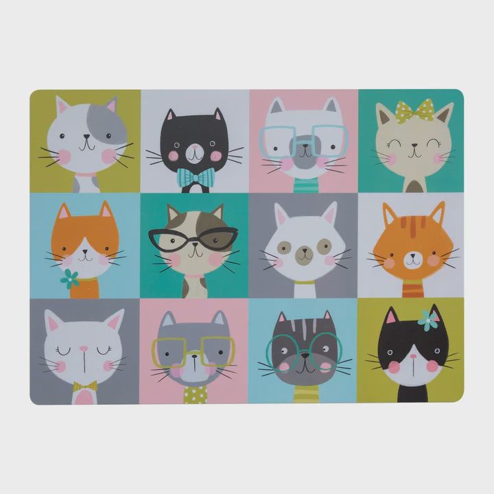 Mason Cash Pawtrait Cat Placemat