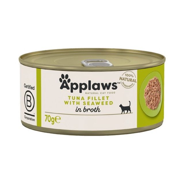 Applaws Cat Food Tuna &amp; Seaweed In Gravy 70g
