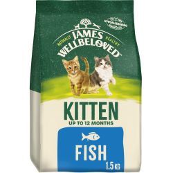 James Wellbeloved Cat Fish &amp; Rice Kitten 1.5kg