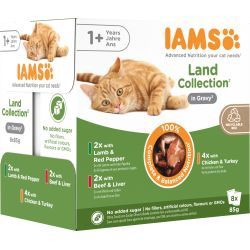 Iams Land Collection Gravy X8pk