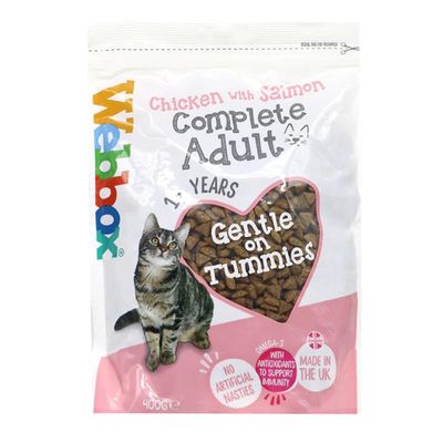 Webbox Cats Delight Dry Salmon &amp; Chicken 400g