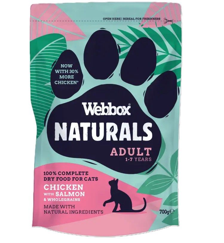 Webbox Naturals Cat Adult Chicken &amp; Salmon 2kg
