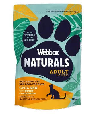 Webbox Naturals Cat Adult Chicken &amp; Duck 2kg