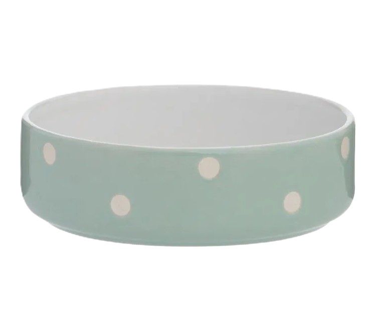 Mason Cash Polk Dot Sage Bowl 13cm