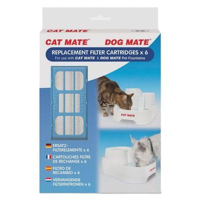 Pet Mate Pet Fountain Filter Cartridges (6Pk)