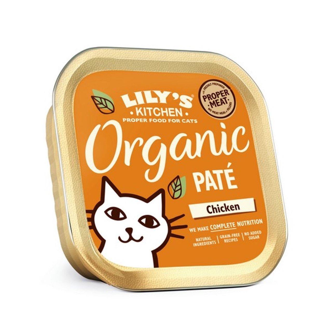Lily&#39;s Kitchen Organic Chicken Dinner Cats 85g