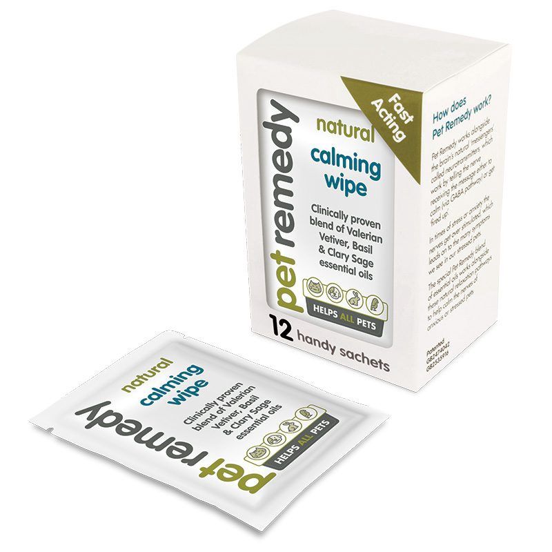 Pet Remedy Calming Wipes – Pack of 12