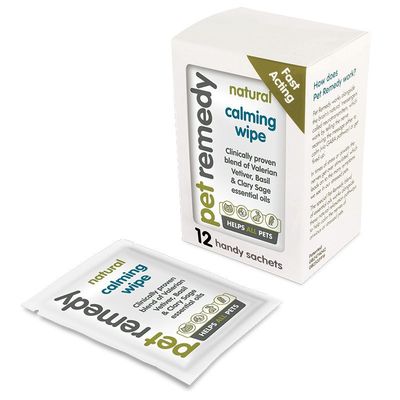Pet Remedy Calming Wipes – Pack of 12