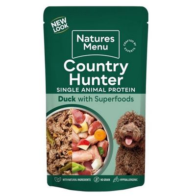 Country Hunter Dog Pouch Duck 150g