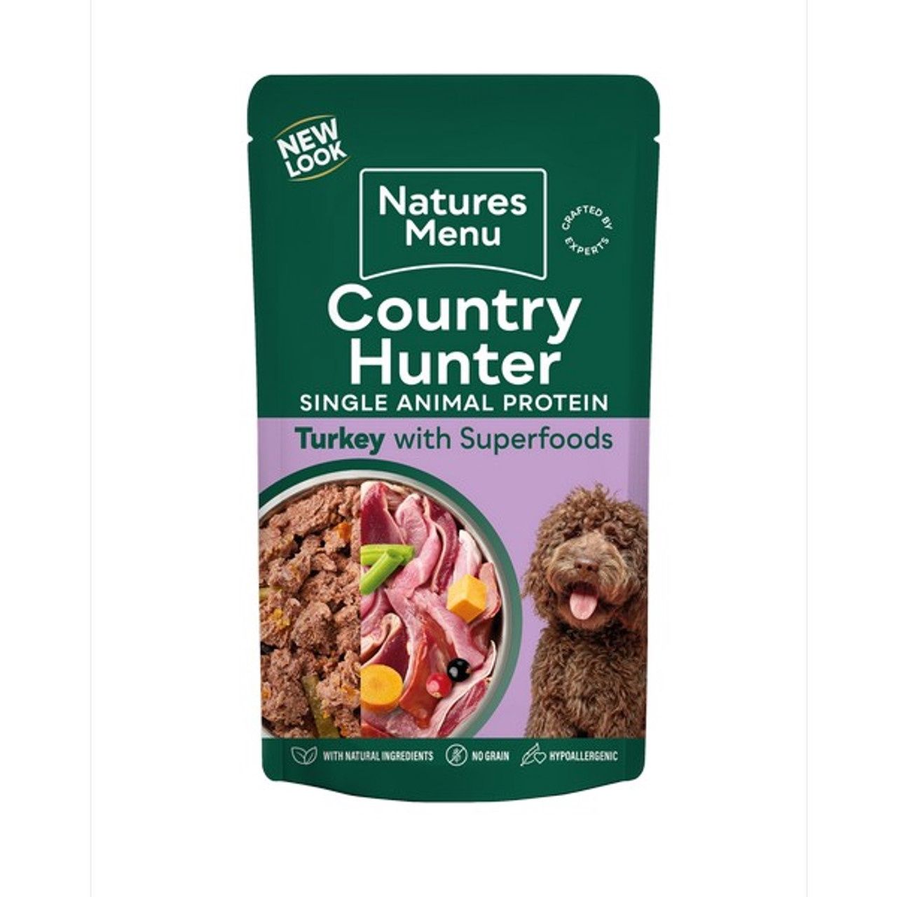 Country Hunter Dog Pouch Turkey 150g