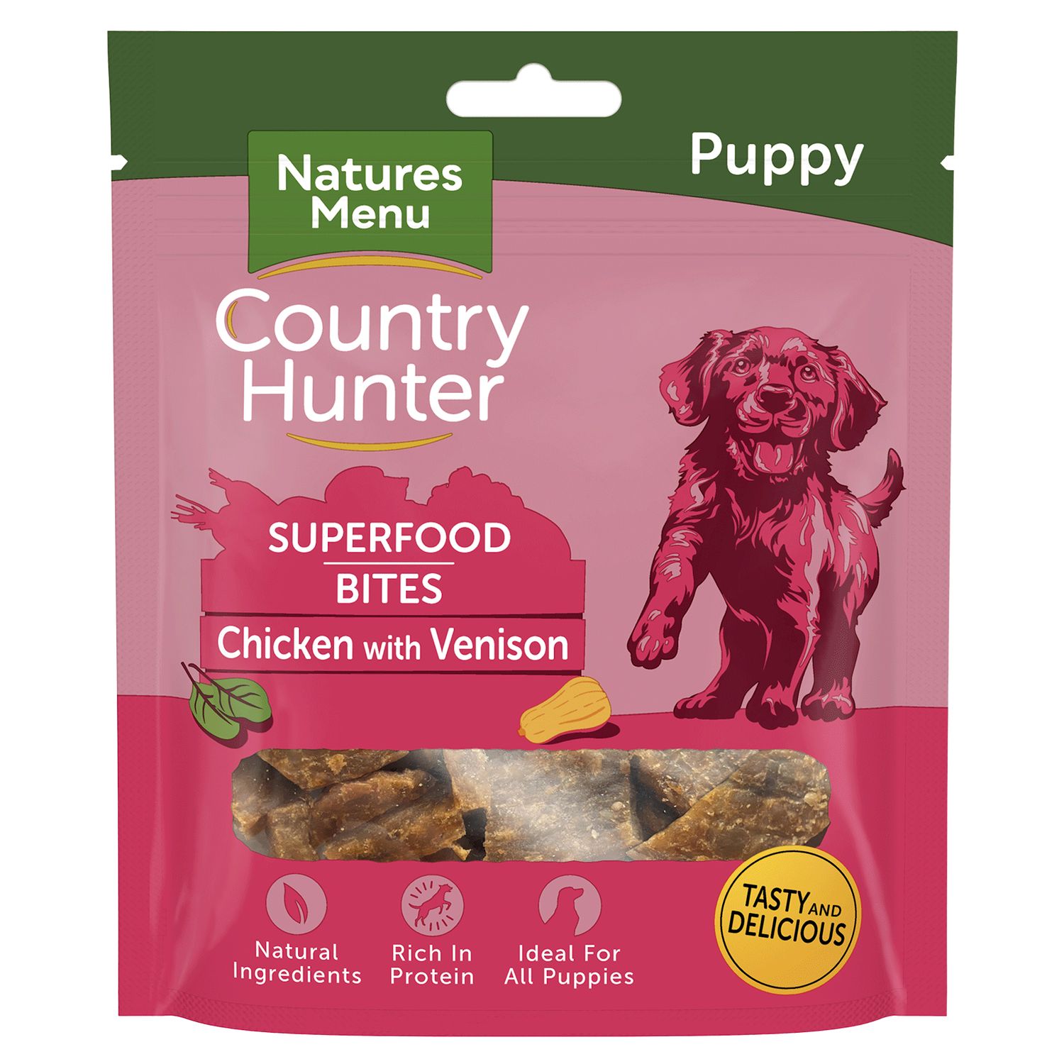 Country Hunter Puppy Treat Chicken With Venison 70g