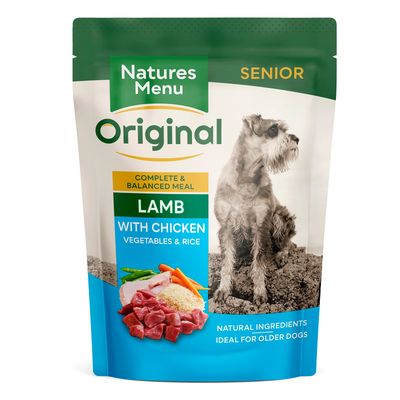 Natures Menu Dog Pouch Senior Lamb 300g