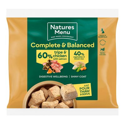 Natures Menu 60/40 Nuggets - Chicken &amp; Tripe 1kg