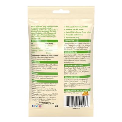 M&amp;C Nibblots Apple 30g