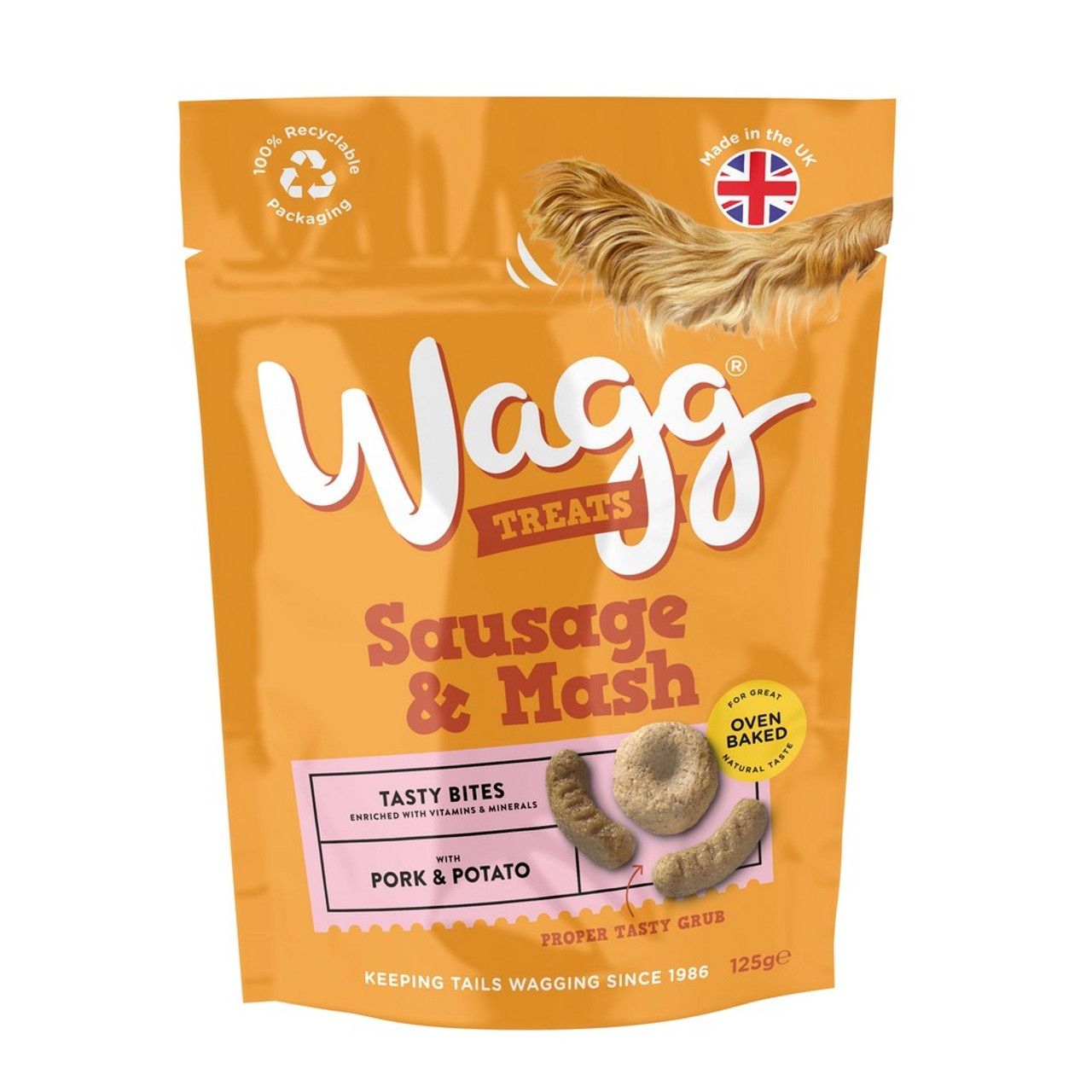 Wagg Dog Treats Sausage &amp; Mash
