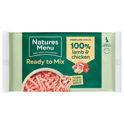 Natures Menu Free Flow - 100% Chicken &amp; Lamb 2Kg