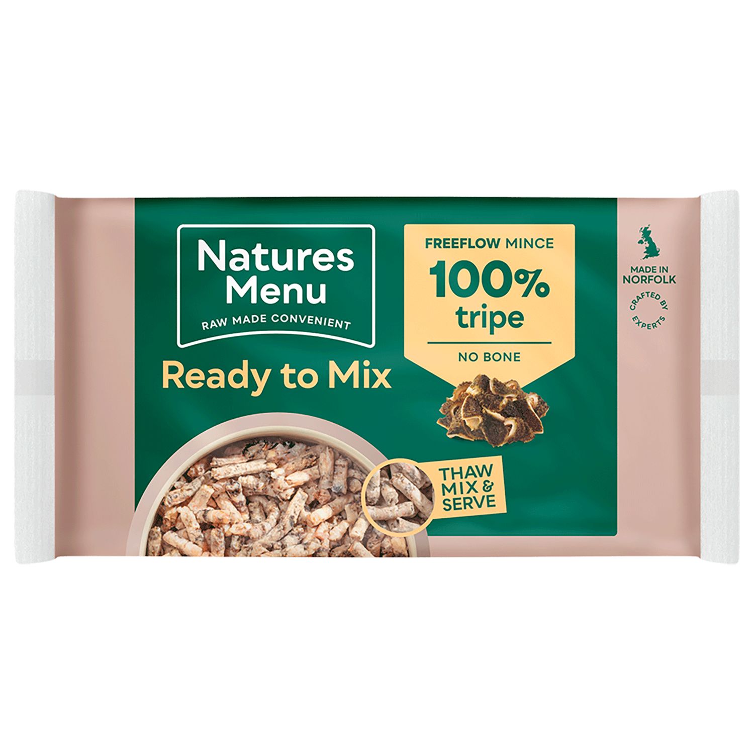 Natures Menu Free Flow - 100% Tripe 2Kg