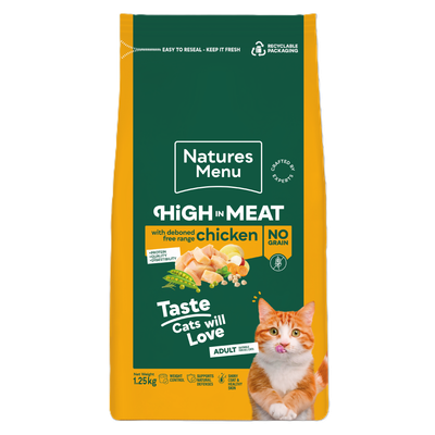 Natures Menu High in Meat Chicken For Cats 1.25kg