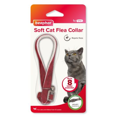 Beaphar Cat Flea Collar Velvet 30cm