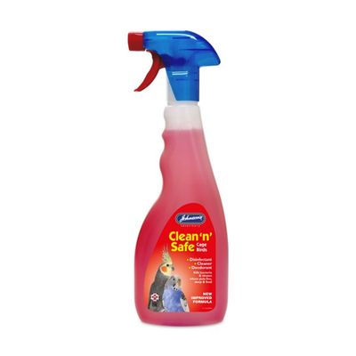 JVP Clean &#39;N&#39; Safe Cage Bird Spray 500ml