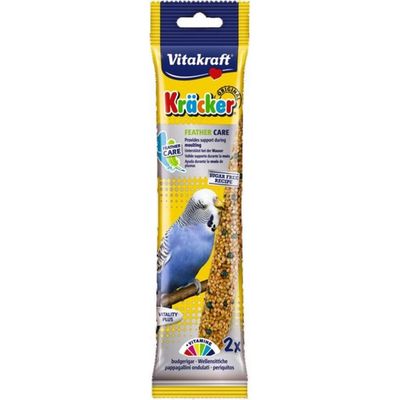 Vitakraft Budgie Kracker Feather Care 2Pk