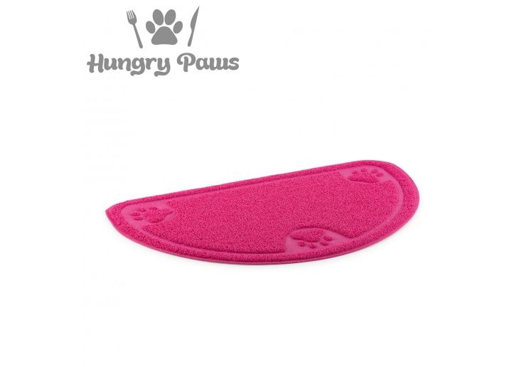 Ancol D-Shape Feeding Mat Pink
