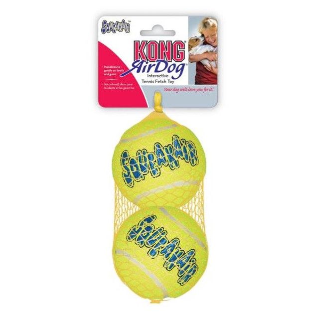 Air Kong Squeakers Tennis Ball Large x 2