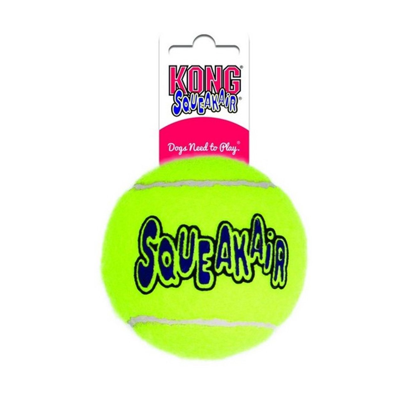 KONG Air Squeaker Tennis Ball Medium