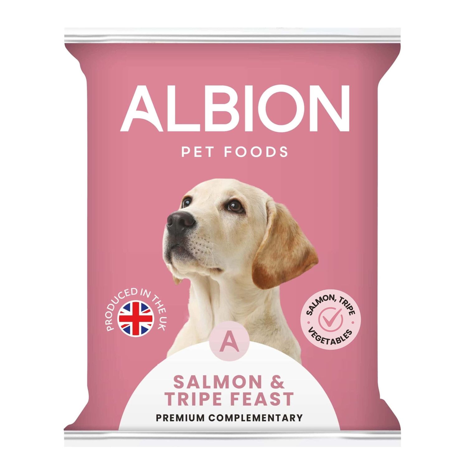 Albion Salmon &amp; Tripe Feast Premium 454g