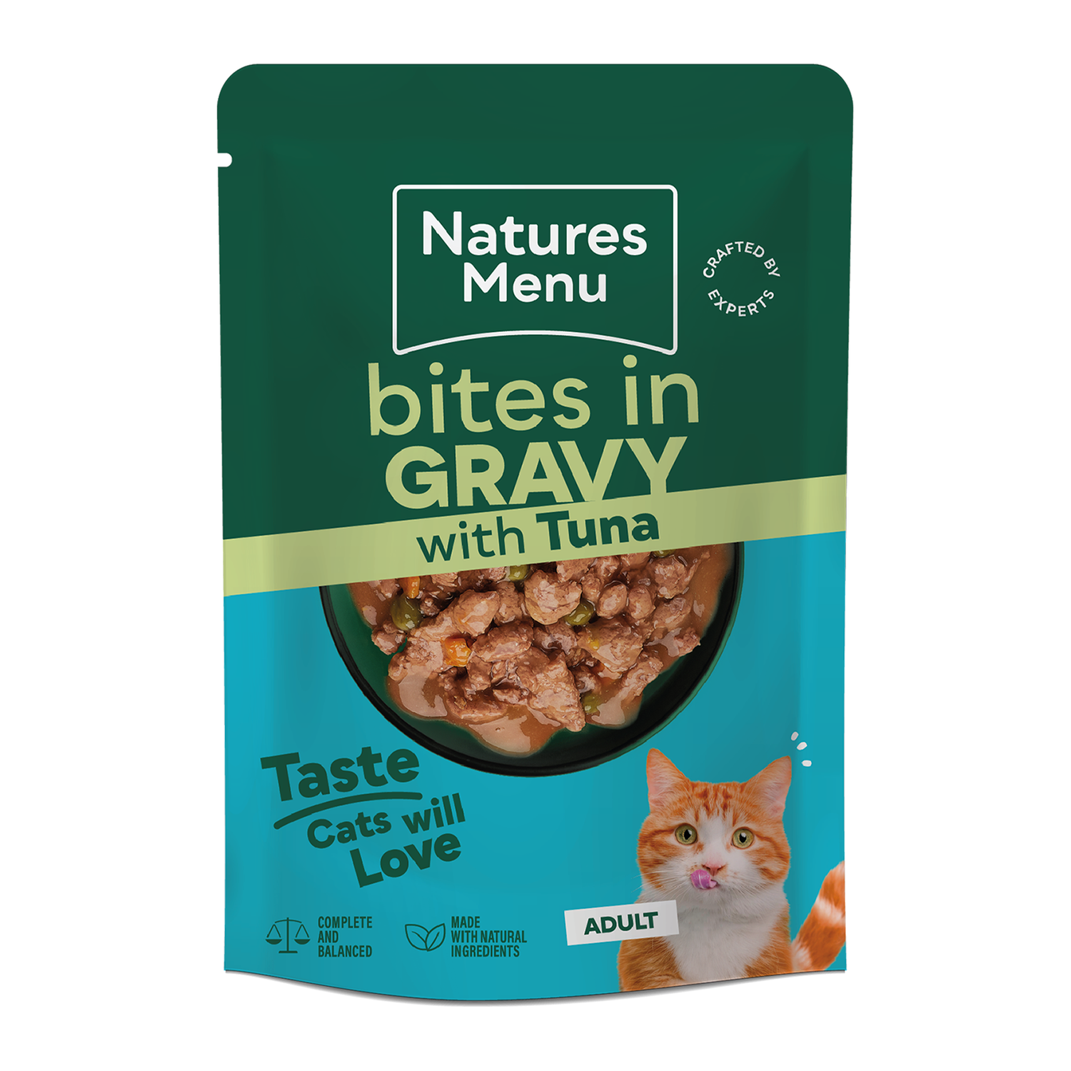 Natures Menu Tuna Bites in Gravy 85g