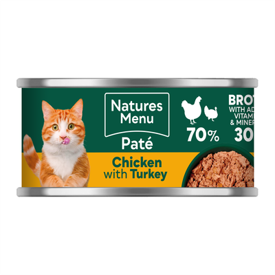 Natures Menu Cat Can Chicken &amp; Turkey 85g
